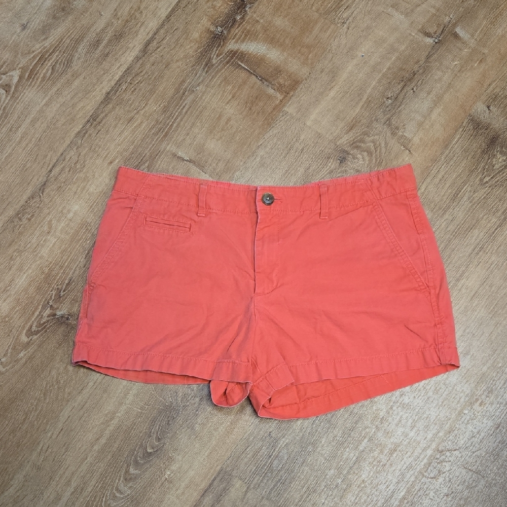 ☀️GAP Basic Watermelon  Women's Chino Shorts 6